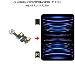 Cambiar Microfono iPad Pro 11 2021