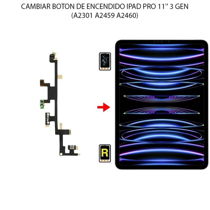 Cambiar Botón De Encendido iPad Pro 11 2021