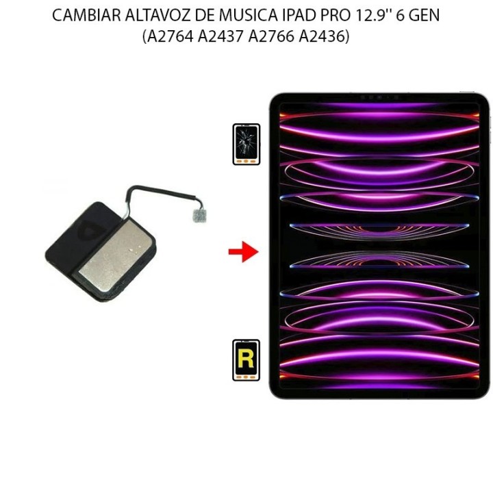 Cambiar Altavoz De Música iPad Pro 12.9 2022