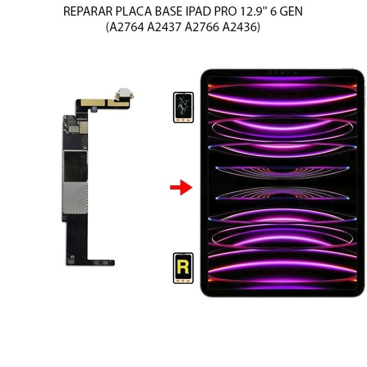 Reparar Placa Base iPad Pro 12.9 2022