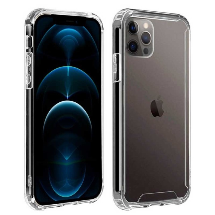 Funda Antigolpe iPhone 12 Pro Max Gel Transparente