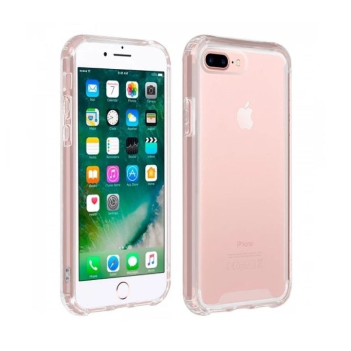 Funda Antigolpe iPhone 8 Plus Gel Transparente