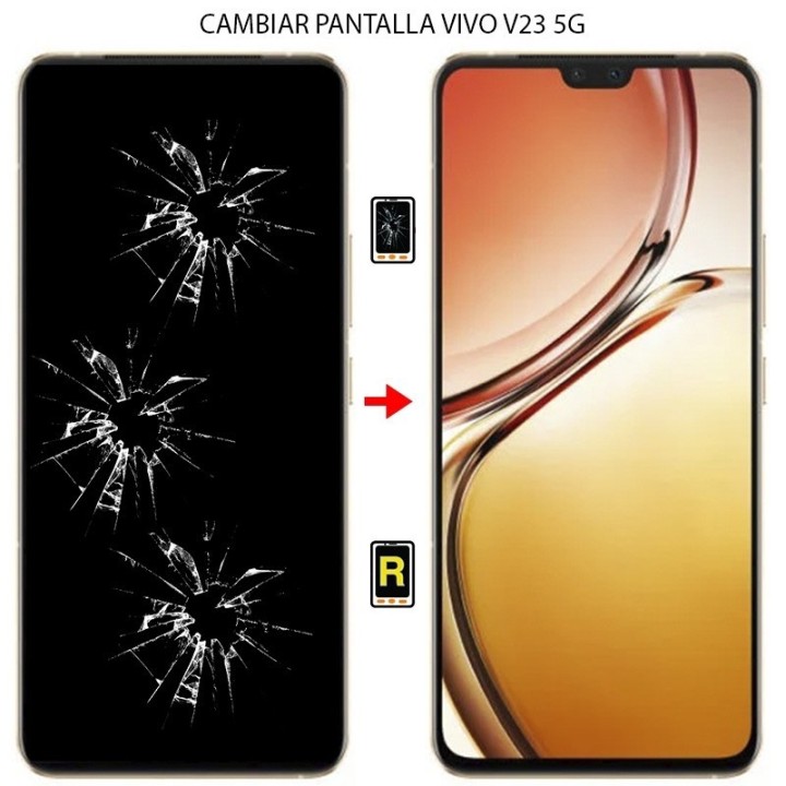 Cambiar Pantalla Vivo V23 5G