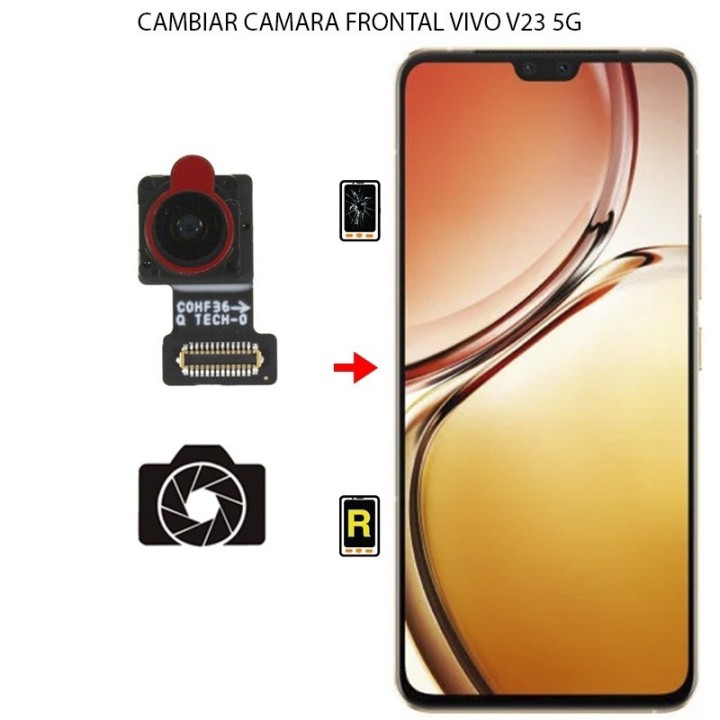 Cambiar Cámara Frontal Vivo V23 5G