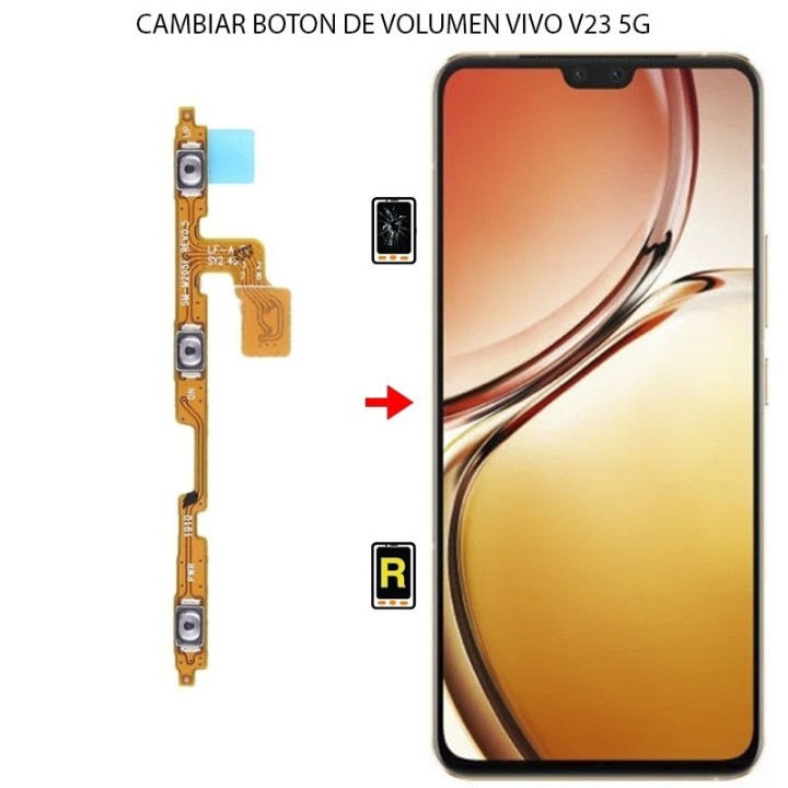 Cambiar Botón de Volumen Vivo V23 5G