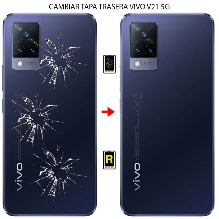 Cambiar Tapa Trasera Vivo V21 5G