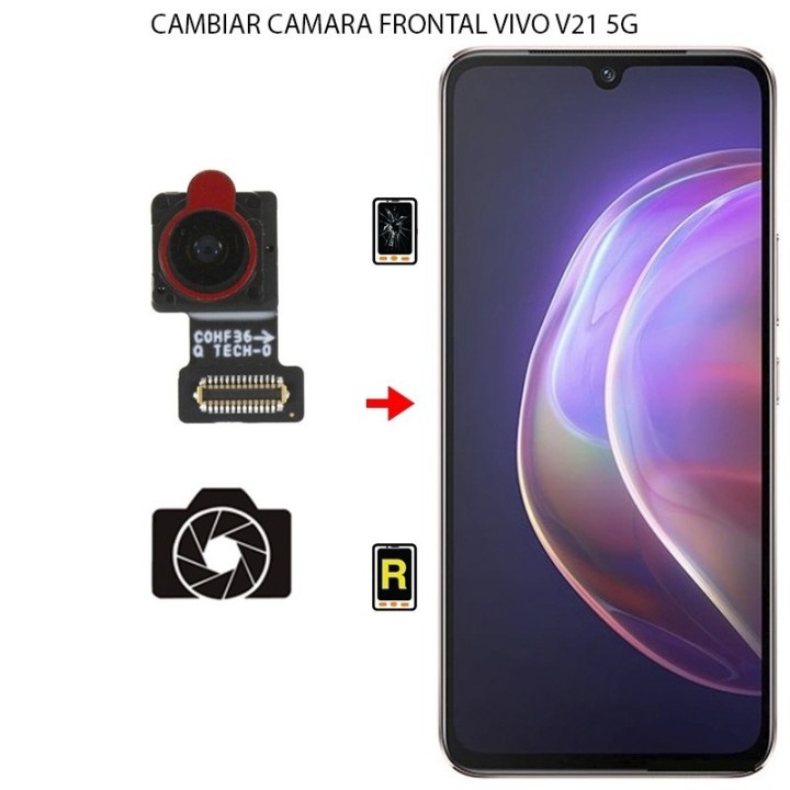 Cambiar Cámara Frontal Vivo V21 5G