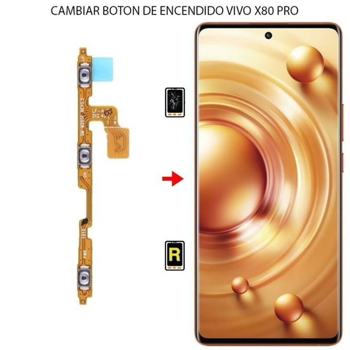 Cambiar Botón de Encendido Vivo X80 Pro