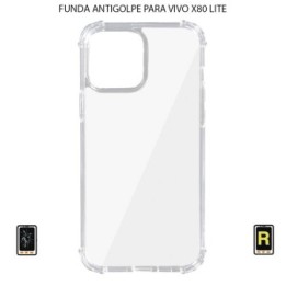Funda Antigolpe Transparente Vivo X80 Lite