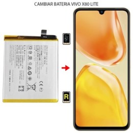 Cambiar Batería Vivo X80 Lite