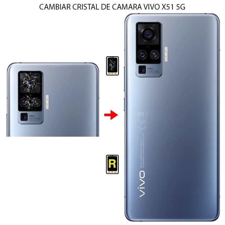 Cambiar Cristal Cámara Trasera Vivo X51 5G