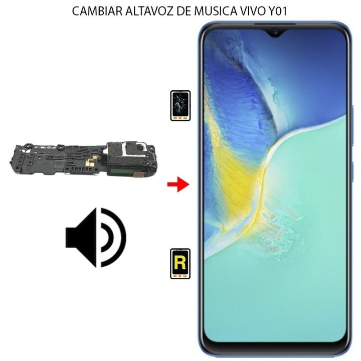 Cambiar Altavoz de Música Vivo Y01