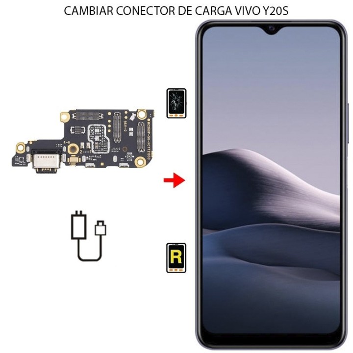Cambiar Conector de Carga Vivo Y20s