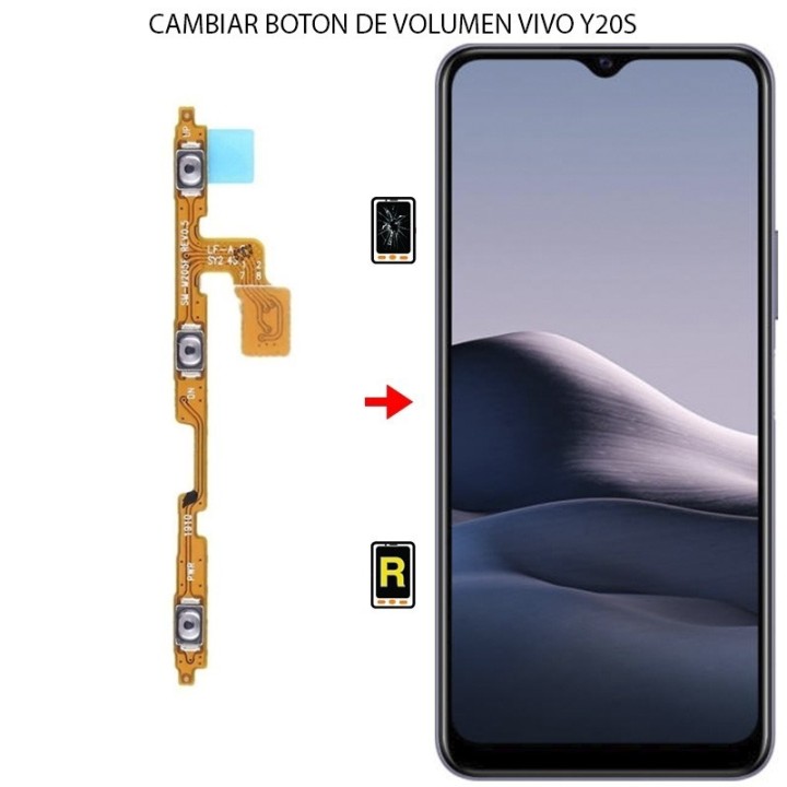 Cambiar Botón de Volumen Vivo Y20s