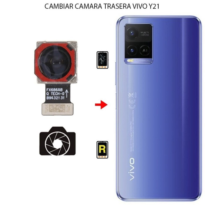 Cambiar Cámara Trasera Vivo Y21