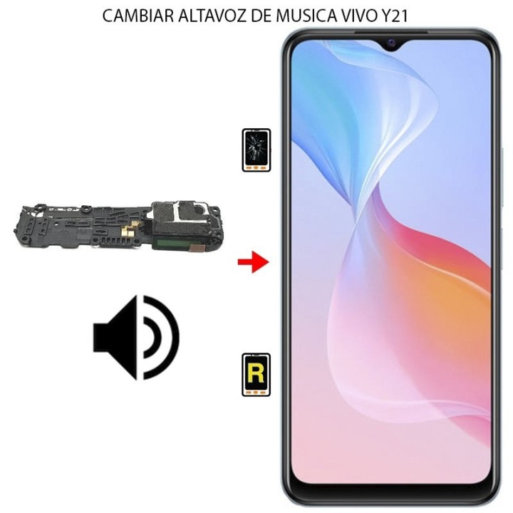 Cambiar Altavoz de Música Vivo Y21