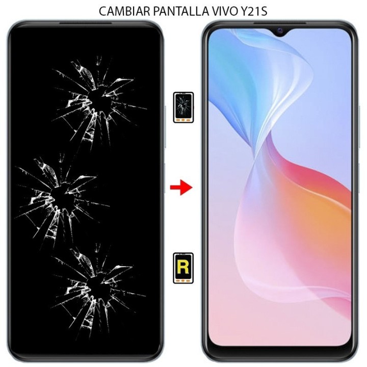 Cambiar Pantalla Vivo Y21s