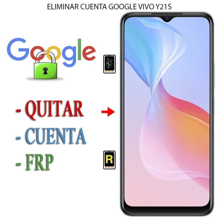 Eliminar Contraseña y Cuenta Google Vivo Y21s