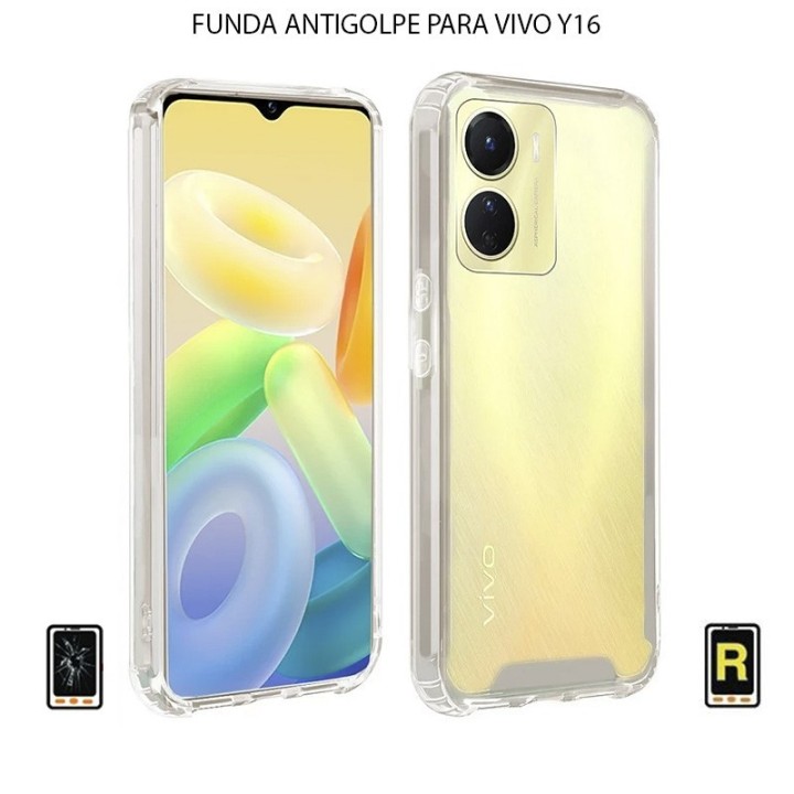 Funda Antigolpe Transparente Vivo Y16