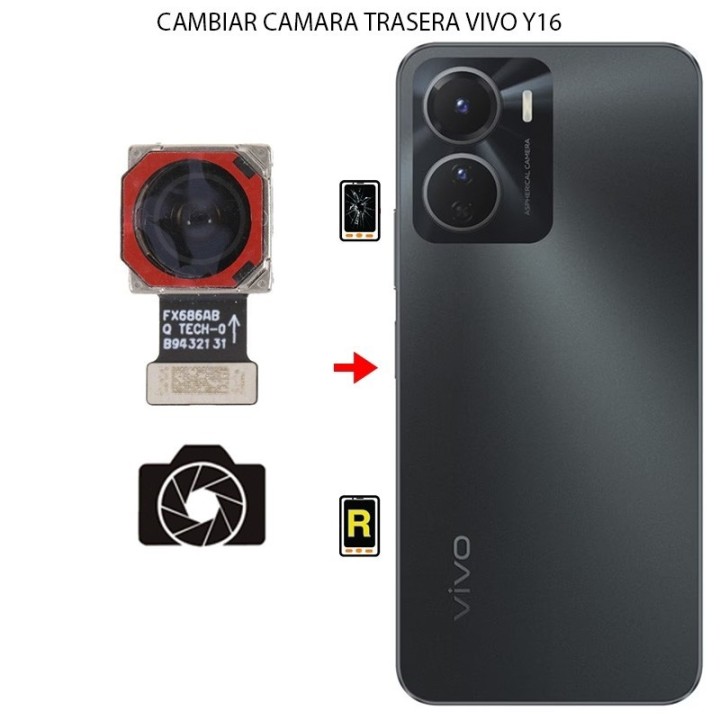 Cambiar Cámara Trasera Vivo Y16