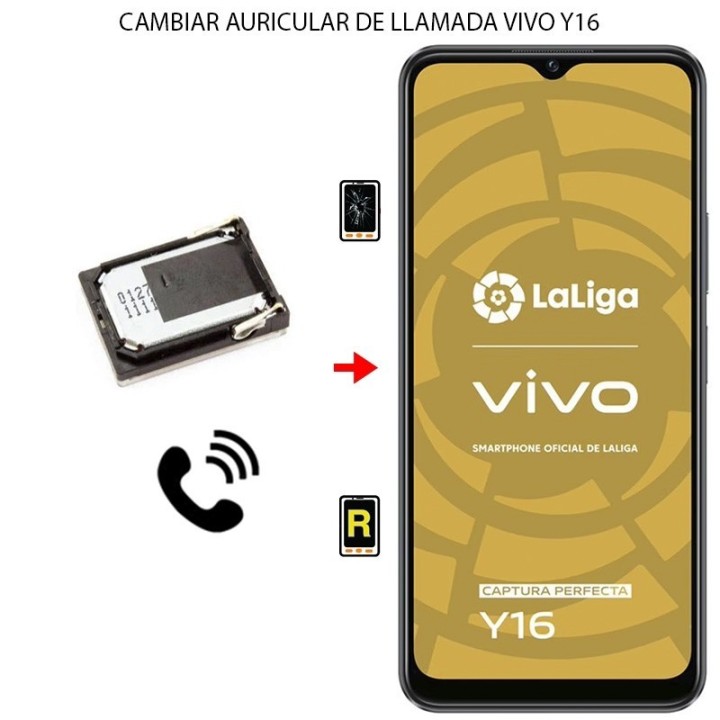 Cambiar Auricular de Llamada Vivo Y16
