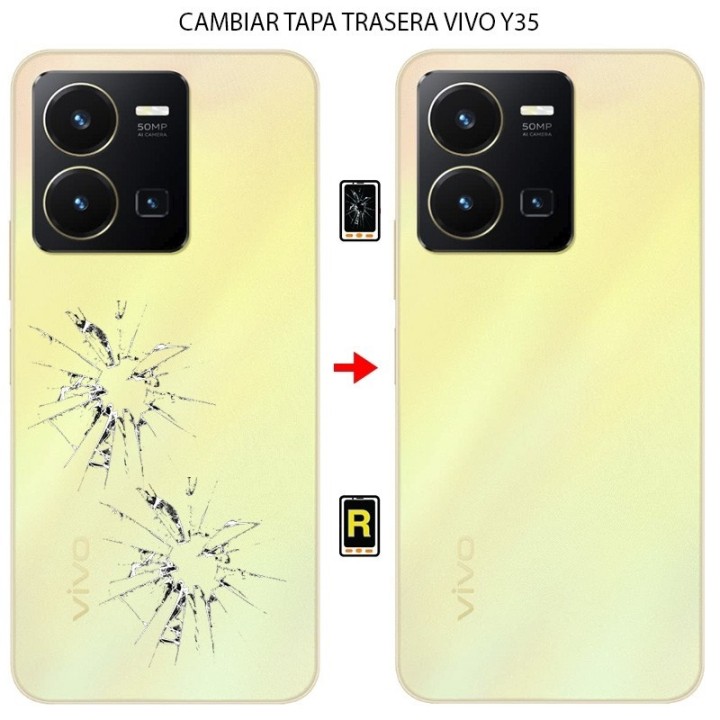 Cambiar Tapa Trasera Vivo Y35