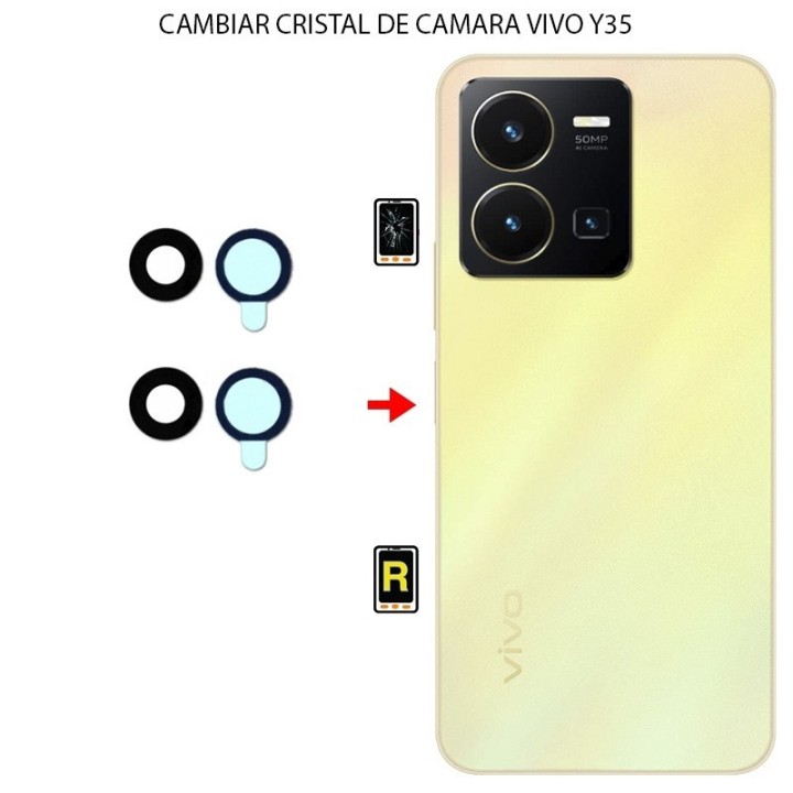 Cambiar Cristal Cámara Trasera Vivo Y35
