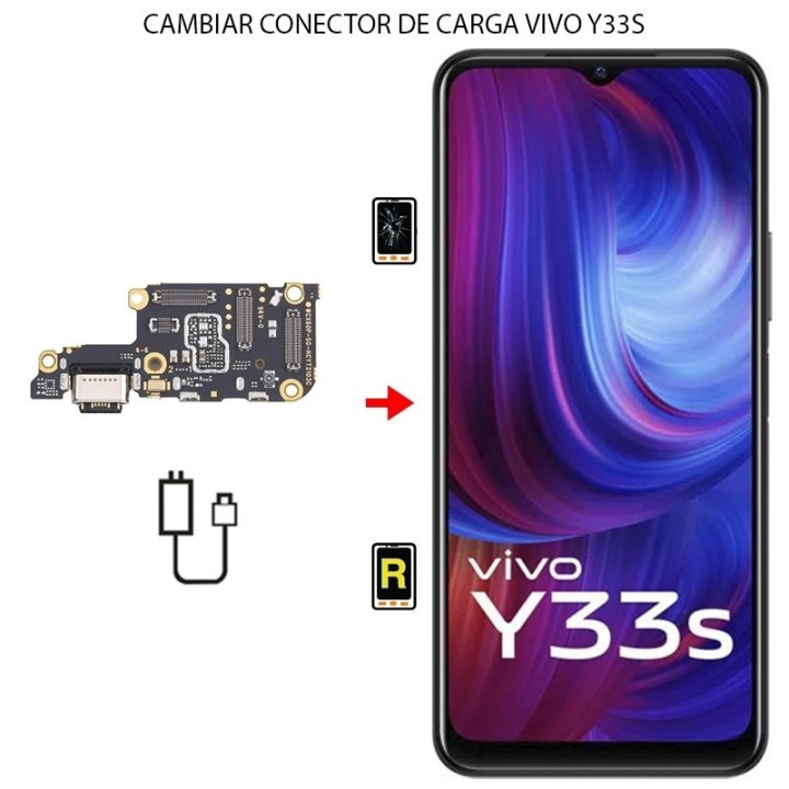 Cambiar Conector de Carga Vivo Y33s