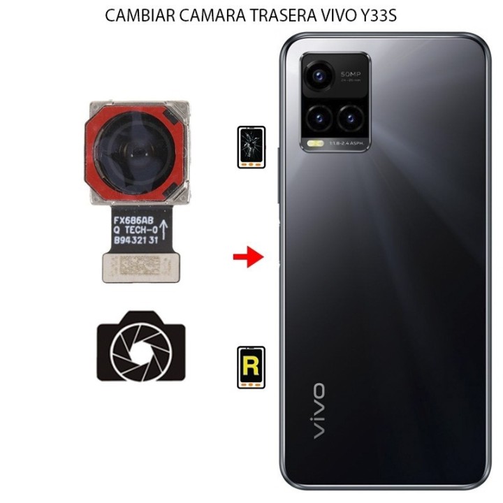 Cambiar Cámara Trasera Vivo Y33s