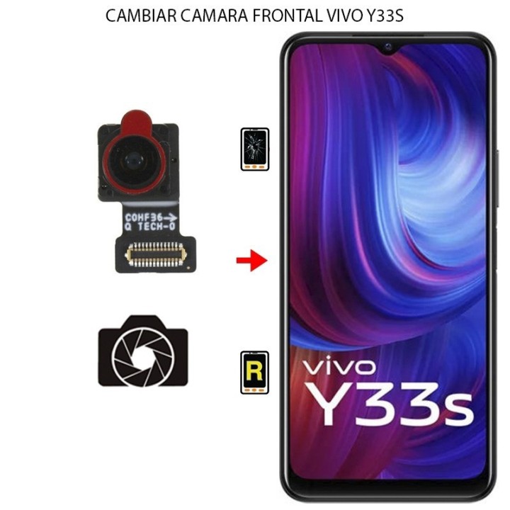 Cambiar Cámara Frontal Vivo Y33s