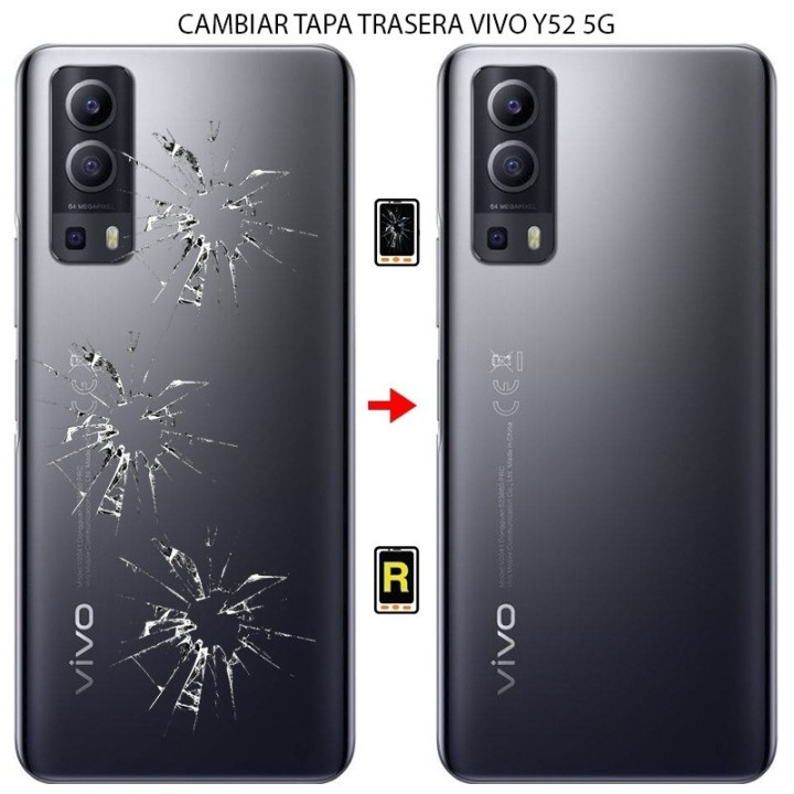 Cambiar Tapa Trasera Vivo Y52 5G