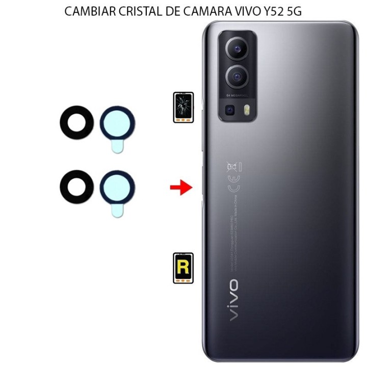 Cambiar Cristal Cámara Trasera Vivo Y52 5G