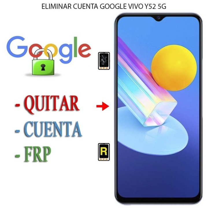 Eliminar Contraseña y Cuenta Google Vivo Y52 5G