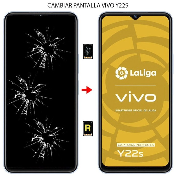 Cambiar Pantalla Vivo Y22s