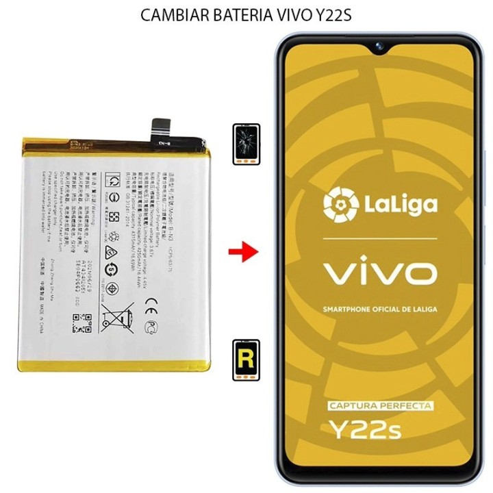 Cambiar Batería Vivo Y22s