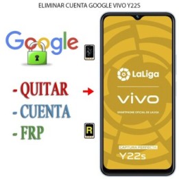 Eliminar Contraseña y Cuenta Google Vivo Y22s
