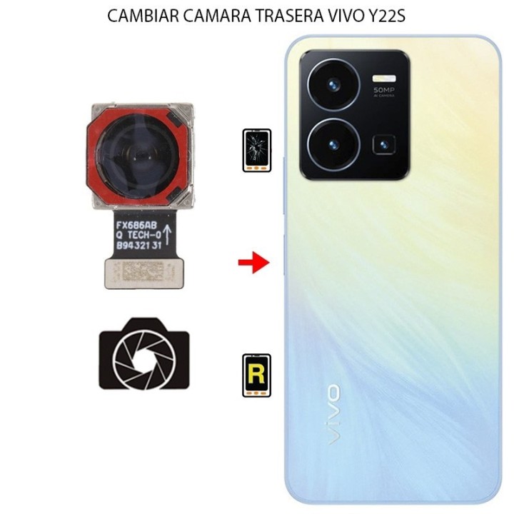 Cambiar Cámara Trasera Vivo Y22s