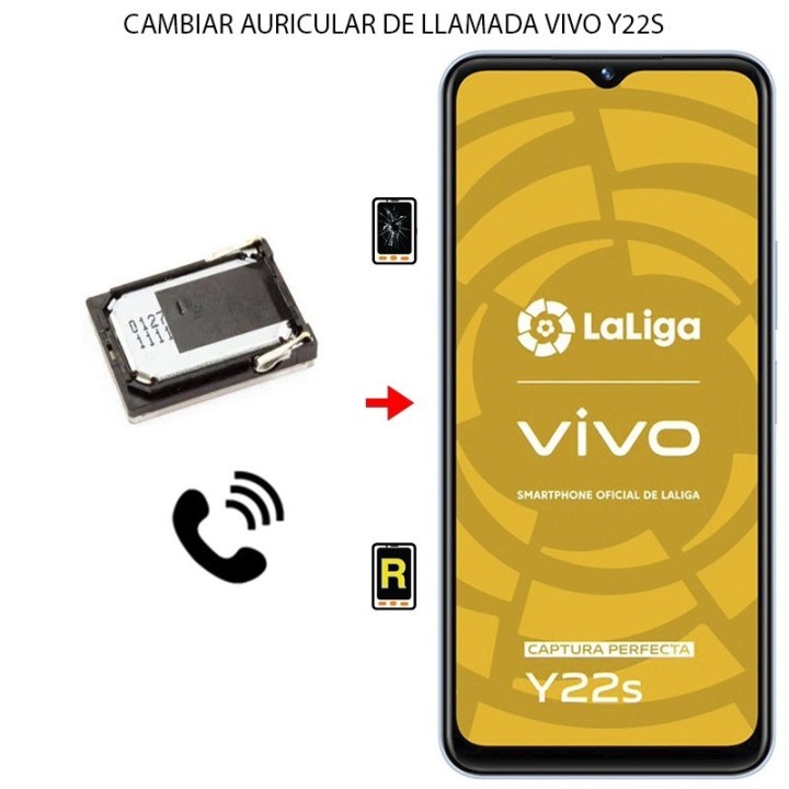 Cambiar Auricular de Llamada Vivo Y22s