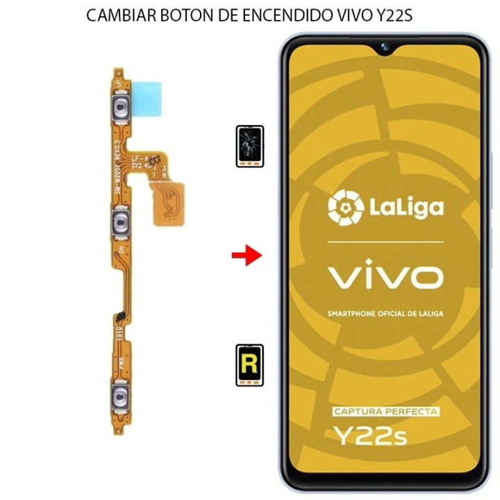 Cambiar Botón de Encendido Vivo Y22s