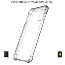 Funda Antigolpe Transparente Realme C21 2021