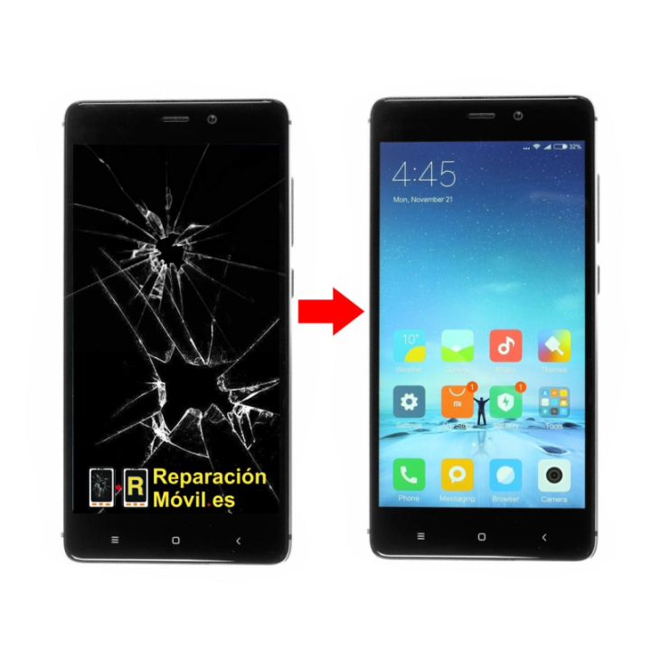 Cambiar Pantalla Xiaomi Redmi 4
