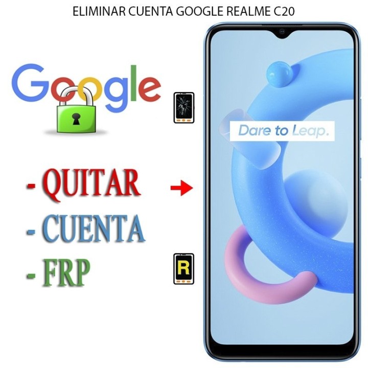 Eliminar Contraseña y Cuenta Google Realme C20