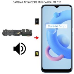 Cambiar Altavoz de Música Realme C20
