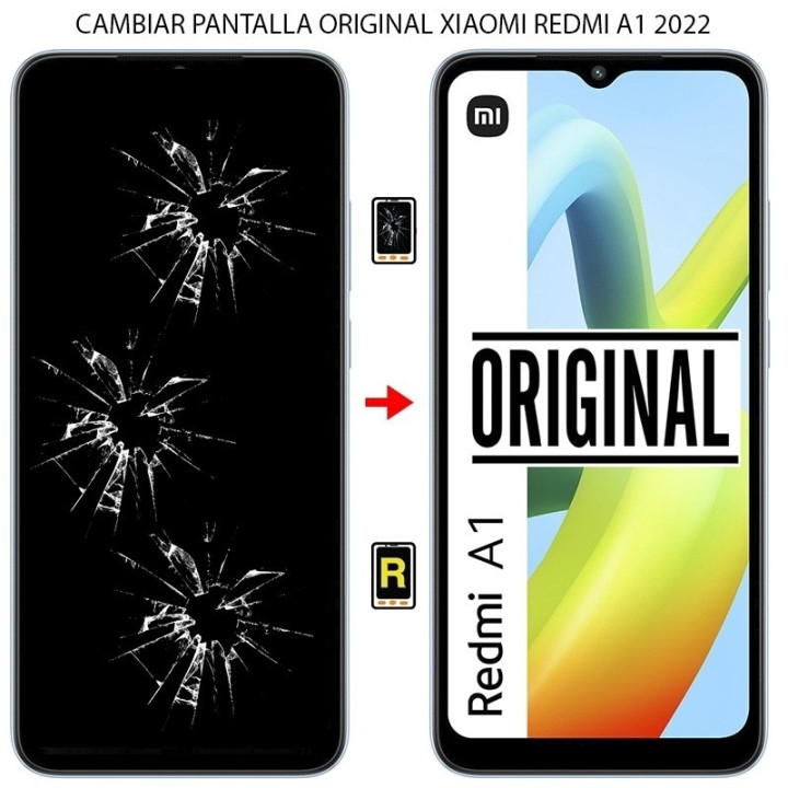 Cambiar Pantalla Original Xiaomi Redmi A1