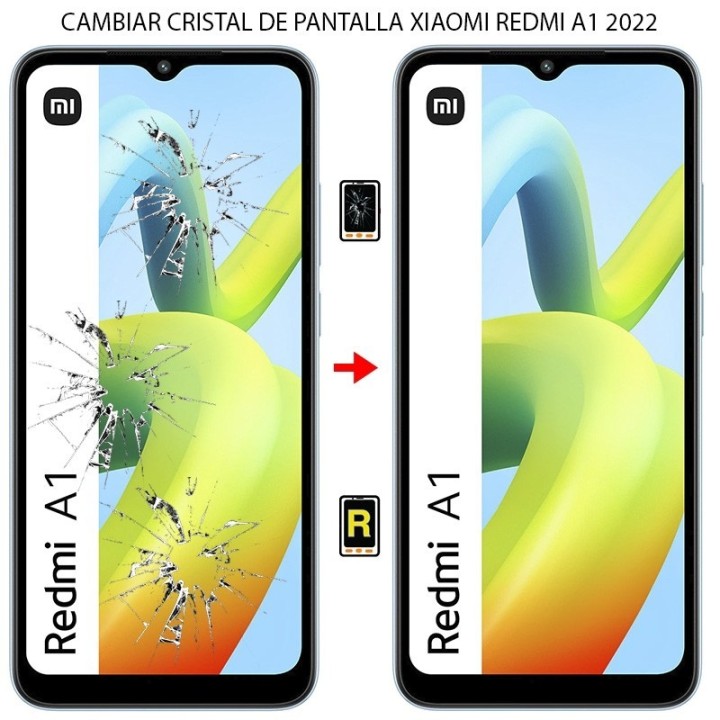Cambiar Cristal de Pantalla Xiaomi Redmi A1