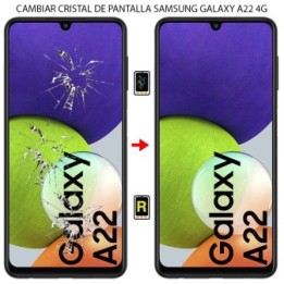 Cambiar Cristal de Pantalla Samsung Galaxy A22 4G