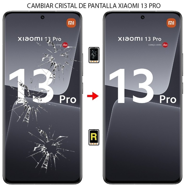 Cambiar Cristal de Pantalla Xiaomi 13 Pro