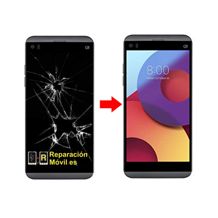 Cambiar Pantalla LG Q8