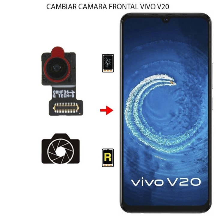 Cambiar Cámara Frontal Vivo V20