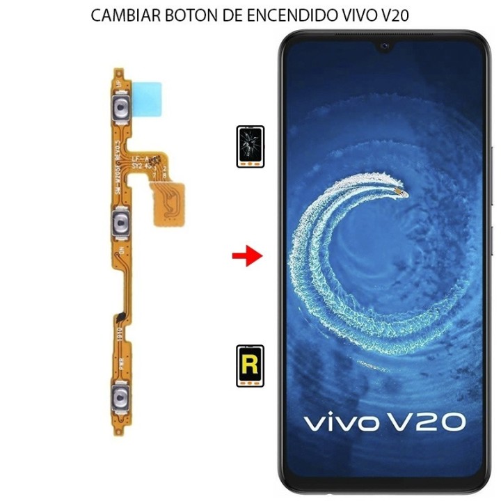 Cambiar Botón de Encendido Vivo V20